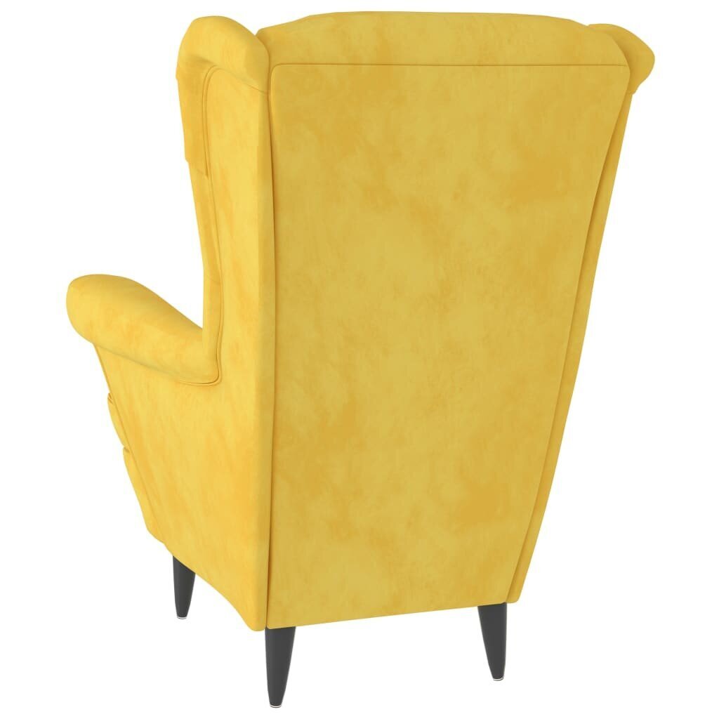 Krēsls, sinepju dzeltens цена и информация | Atpūtas krēsli | 220.lv