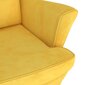 Krēsls, sinepju dzeltens cena un informācija | Atpūtas krēsli | 220.lv
