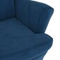 Krēsls, zils cena un informācija | Atpūtas krēsli | 220.lv