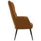 Atpūtas krēsls vidaXL, brūns cena un informācija | Atpūtas krēsli | 220.lv