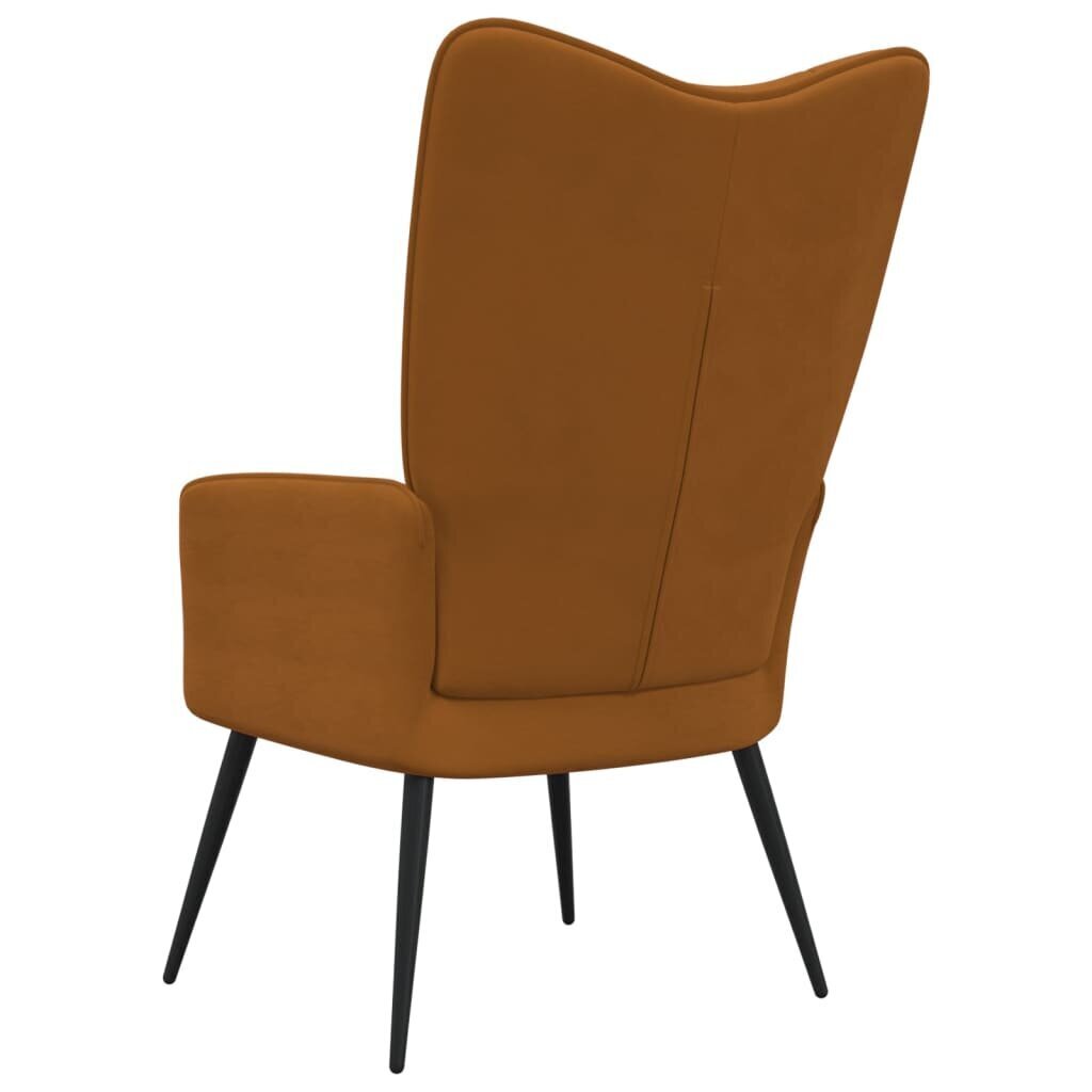 Atpūtas krēsls vidaXL, brūns цена и информация | Atpūtas krēsli | 220.lv