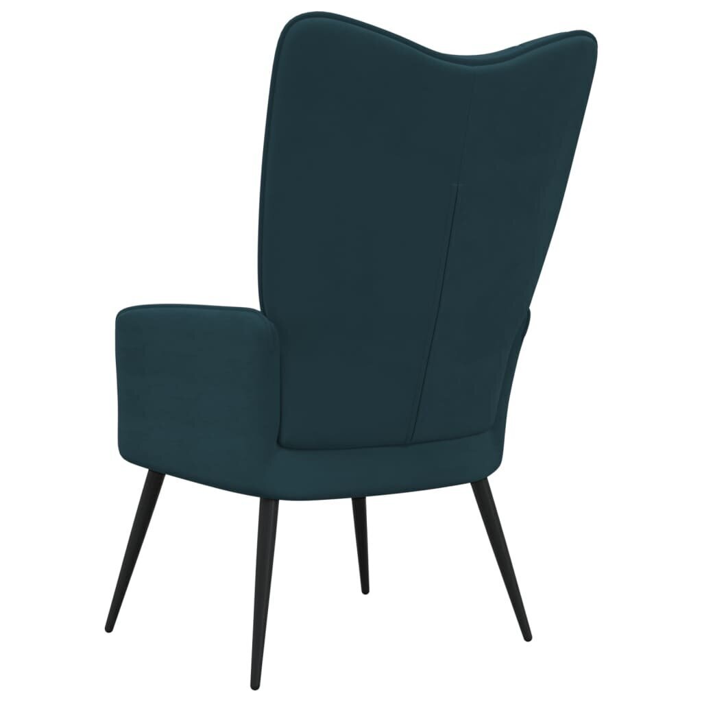 Atpūtas krēsls vidaXL, zils цена и информация | Atpūtas krēsli | 220.lv