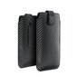 Telefona maciņš Forcell Pocket Samsung Galaxy A02s / A03s / A12 / A21s / A32 5G / A42 5G / A72 5G / M12 / Xiaomi Redmi 9A / 9AT / 9C / Note 10 Pro / Mi 11 / Oppo A52 / A72 / A92 / Realme 7i / Vivo Y52 5G / Y72 5G, melns cena un informācija | Telefonu vāciņi, maciņi | 220.lv