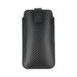 Telefona maciņš Forcell Pocket Samsung Galaxy A02s / A03s / A12 / A21s / A32 5G / A42 5G / A72 5G / M12 / Xiaomi Redmi 9A / 9AT / 9C / Note 10 Pro / Mi 11 / Oppo A52 / A72 / A92 / Realme 7i / Vivo Y52 5G / Y72 5G, melns cena un informācija | Telefonu vāciņi, maciņi | 220.lv