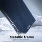 Samsung Galaxy S10 maciņš Luna Book Carbon, zils цена и информация | Telefonu vāciņi, maciņi | 220.lv