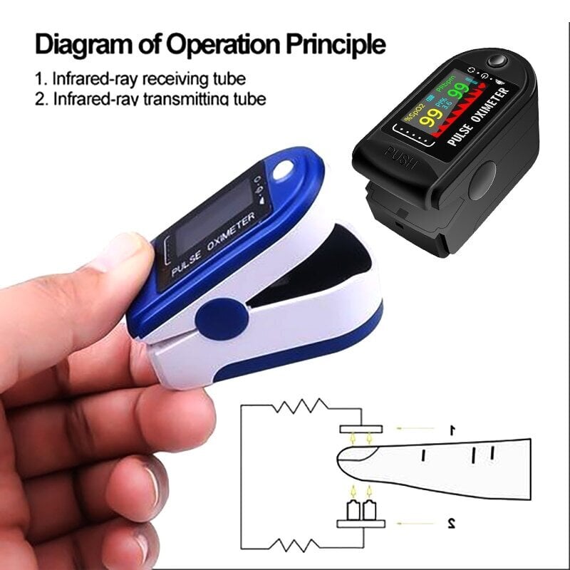 Pulse Oximeter K Davlenie cena un informācija | Asinsspiediena mērītāji | 220.lv