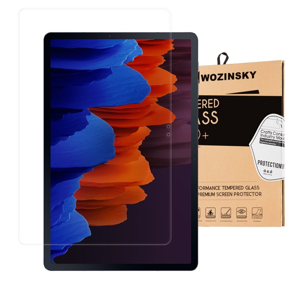 Wozinsky aizsargstikliņš Samsung Galaxy Tab S7+ / Tab S7 FE / Tab S8 + cena un informācija | Citi aksesuāri planšetēm un e-grāmatām | 220.lv