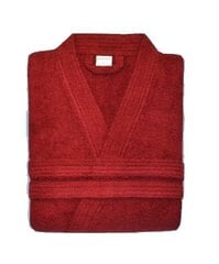 Махровый красный, мужской халат XL цена и информация | Мужские халаты, пижамы | 220.lv