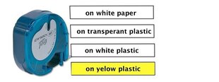 Plastmasas sloksne Letretag, 12 mm cena un informācija | Kancelejas preces | 220.lv