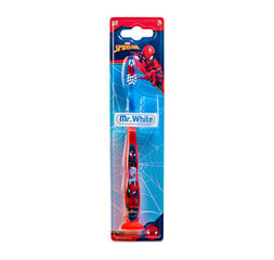 Зубная щетка с присоской для детей Mr. White Spiderman, от 3 лет, 1 шт. цена и информация | Зубные щетки, пасты | 220.lv