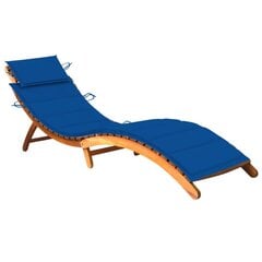 Dārza sauļošanās zvilnis ar matraci vidaXL cena un informācija | Sauļošanās krēsli | 220.lv