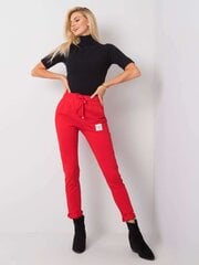 красные спортивные штаны molly цена и информация | Женские брюки | 220.lv