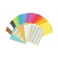 Набор цветной художественной бумаги, микс, 34 листа цена и информация | Тетради и бумажные товары | 220.lv