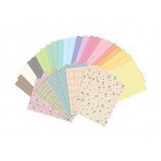Набор цветной художественной бумаги, А4, микс, 34 листа цена и информация | Тетради и бумажные товары | 220.lv