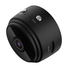 Mini bezvadu novērošanas kamera WIFI Full HD цена и информация | Камеры видеонаблюдения | 220.lv
