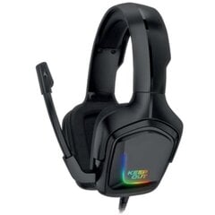 Keep Out Hx601, black цена и информация | Наушники с микрофоном Asus H1 Wireless Чёрный | 220.lv