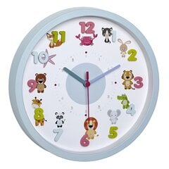 Sienas pulkstenis bērniem TFA Little Animals cena un informācija | Pulksteņi | 220.lv