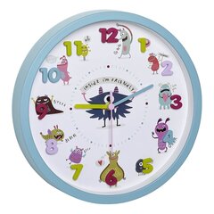 Sienas pulkstenis bērniem TFA Little Monsters cena un informācija | Pulksteņi | 220.lv