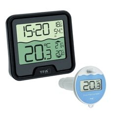 Беспроводной термометр для бассейна/водоемов TFA Marbella цена и информация | Maudynių prekės | 220.lv
