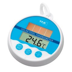 Цифровой термометр для бассейна с солнечной батареей TFA 30-1041 цена и информация | Maudynių prekės | 220.lv