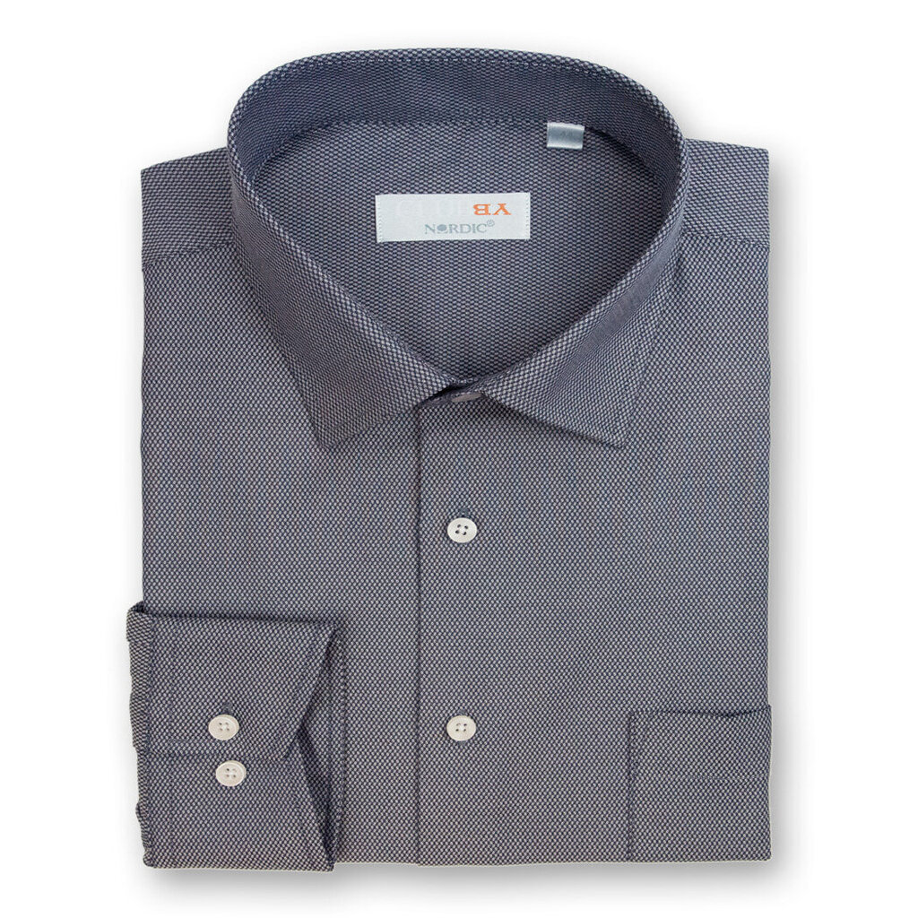 Vīriešu krekls NORDIC, taisns siluets - Ar garām piedurknēm 7096-50 цена и информация | Vīriešu krekli | 220.lv