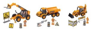 JCB statybinė mašina, 12,5 cm цена и информация | Игрушки для мальчиков | 220.lv