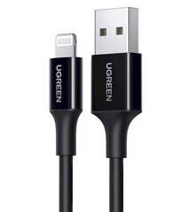 USB to Lightning kabelis Ugreen US155, MFi, 1 m cena un informācija | Savienotājkabeļi | 220.lv