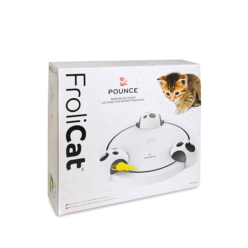 FroliCat POUNCE rotaļlieta kaķiem ar peli cena un informācija | Rotaļlietas kaķiem | 220.lv