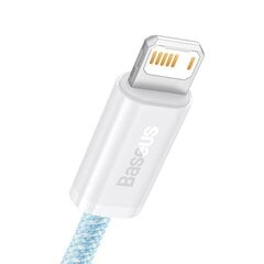 Кабель Baseus Dynamic cable USB to Lightning, 2.4A, 2 м (blue) цена и информация | Кабели для телефонов | 220.lv