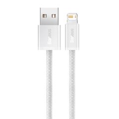 Telefona vads Baseus Dynamic cable USB to Lightning, 2.4A, 2m, balts cena un informācija | Savienotājkabeļi | 220.lv