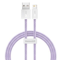 Telefona vads Baseus Dynamic cable USB to Lightning, 2.4A, 1m, violets cena un informācija | Savienotājkabeļi | 220.lv