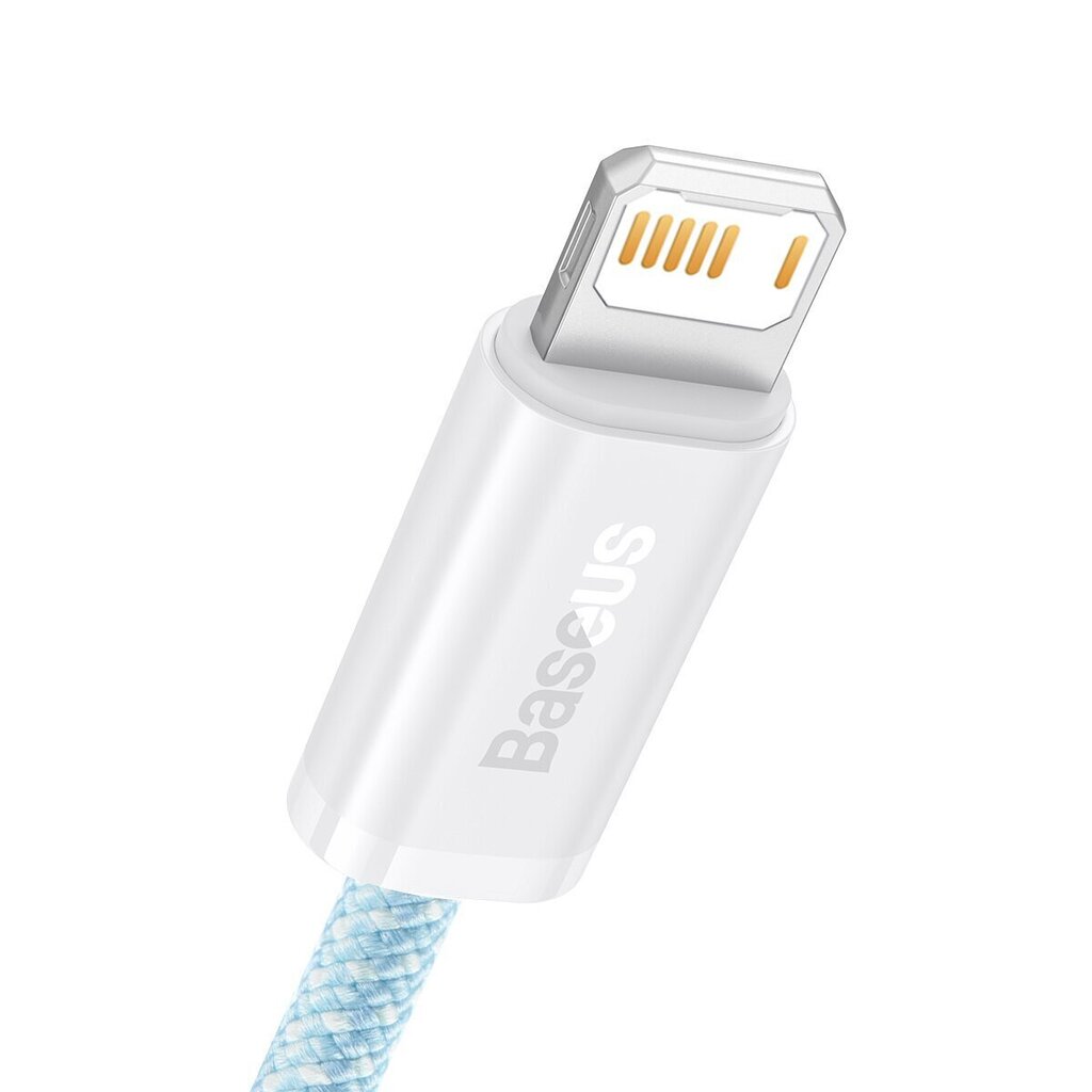 Telefona vads Baseus Dynamic cable USB to Lightning, 2.4A, 1m, zils cena un informācija | Savienotājkabeļi | 220.lv