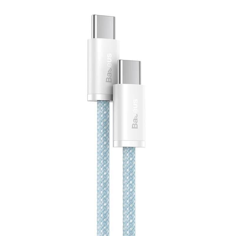 Telefona vads Baseus Dynamic Cable USB-C to USB-C, PD, 1m, zils cena un informācija | Savienotājkabeļi | 220.lv