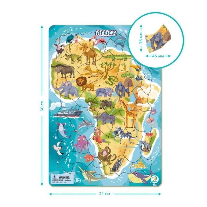 Puzle Āfrika 53 cena un informācija | Puzles, 3D puzles | 220.lv