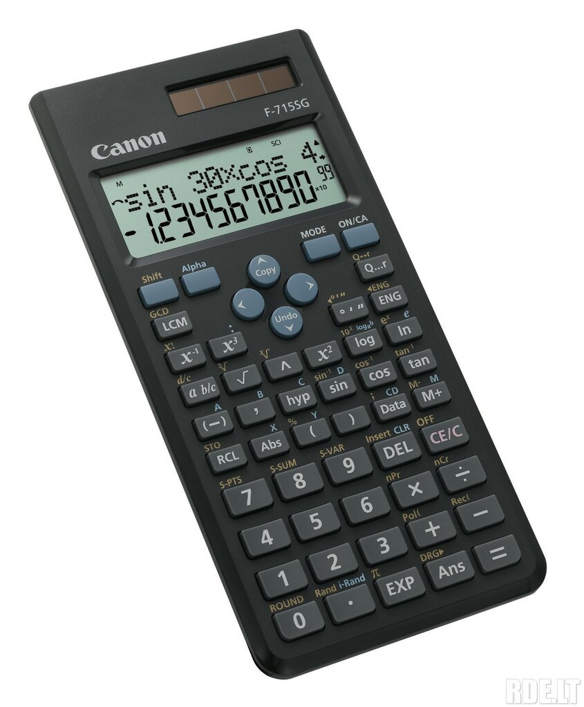 Kalkulators Canon F-715SG, melns cena un informācija | Kancelejas preces | 220.lv