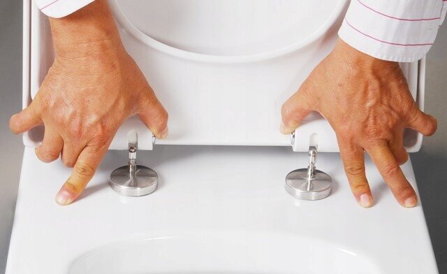 WC komplekts Mexen 5in1 Fenix Slim ar tualetes podu Lena Rimless Slim, Black cena un informācija | Tualetes podi | 220.lv