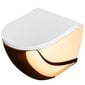 Tualetes pods REA Carlo Flat Mini, Gold/White цена и информация | Tualetes podi | 220.lv