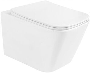 WC komplekts Mexen 5in1 Fenix Slim ar tualetes podu Teo Rimless Slim cena un informācija | Tualetes podi | 220.lv