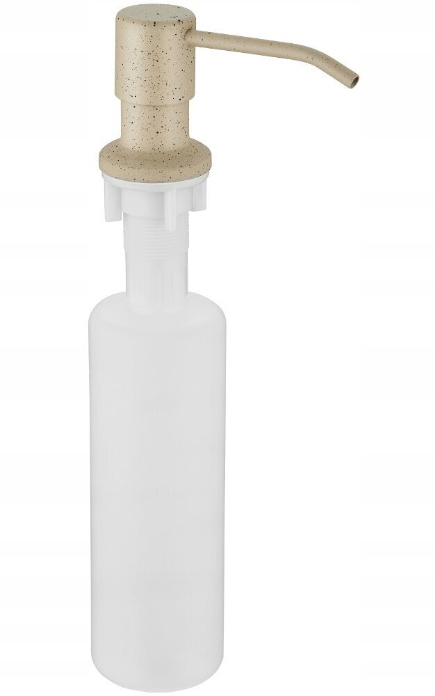 Iebūvējams šķidro ziepju dozators Mexen Oval, 320 ml, Beige granite cena un informācija | Piederumi virtuves izlietnēm un jaucējkrāniem | 220.lv