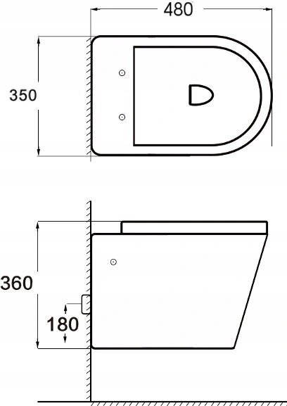 Tualetes pods Mexen Teo Rimless Duroplast Slim ar lēni nolaižamu vāku, Dark grey mat цена и информация | Tualetes podi | 220.lv