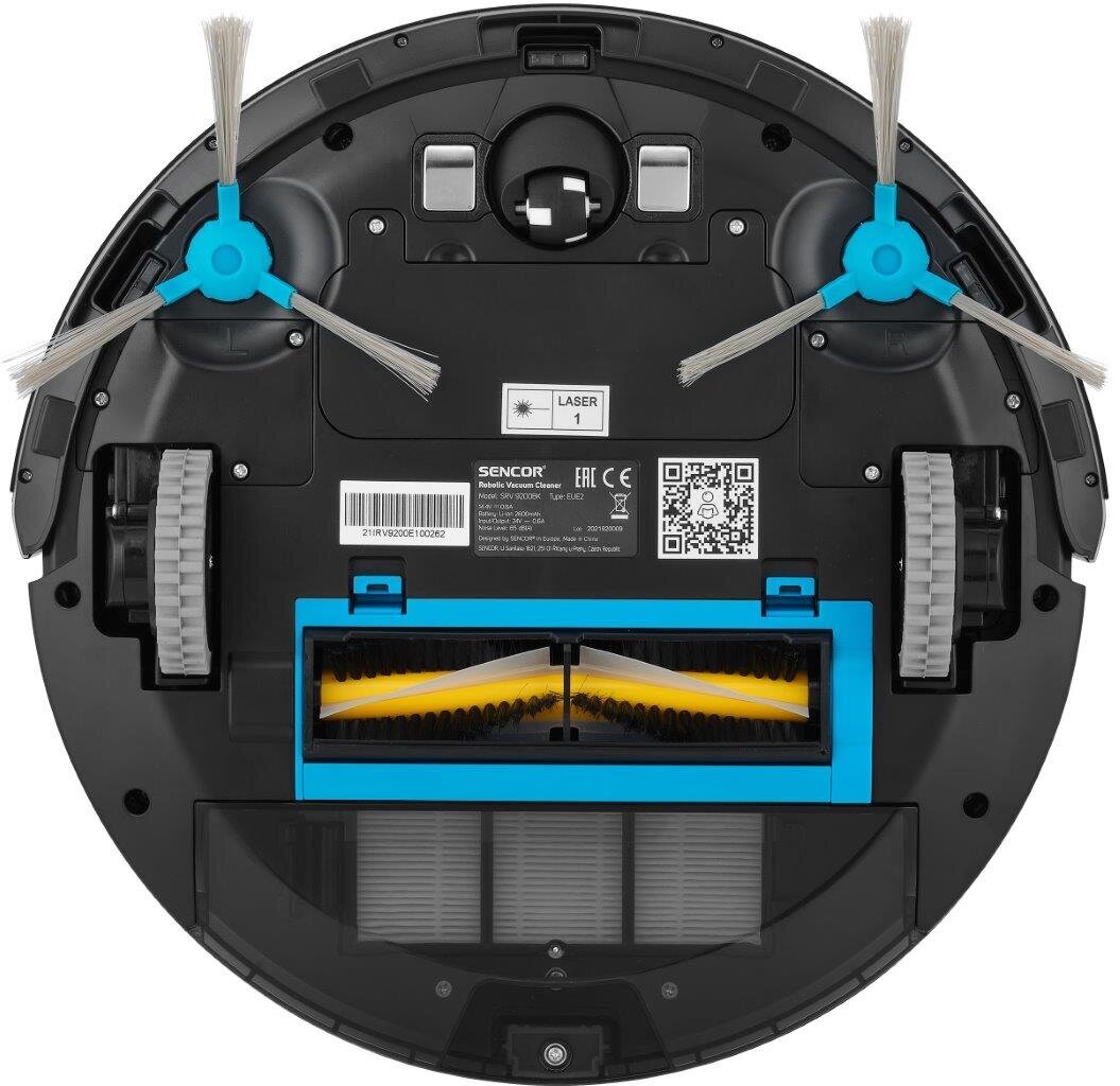 Sencor SRV 9200BK Lidar цена и информация | Putekļu sūcēji - roboti | 220.lv