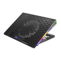 Портативный поднос для охлаждения компьютера ESPERANZA RGB цена и информация | Охлаждающие подставки и другие принадлежности | 220.lv