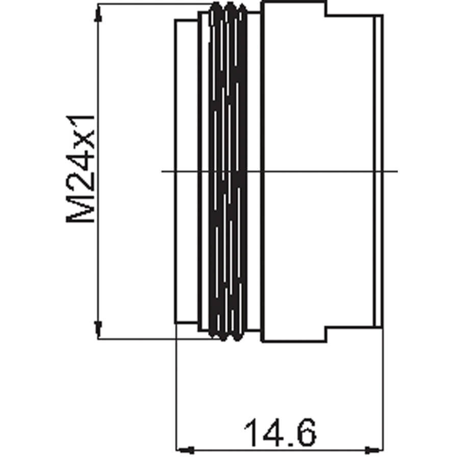 Aerators M24x1 Spider Q13, 636705 RUBINETA cena un informācija | Aksesuāri jaucējkrāniem un dušai | 220.lv