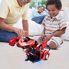 Машина-трансформер с пультом управления цена и информация | Конструктор автомобилей игрушки для мальчиков | 220.lv