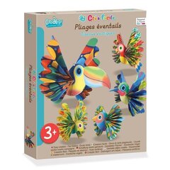 Origami komplekts Exotic Birds cena un informācija | Attīstošās rotaļlietas | 220.lv