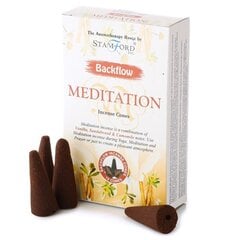 STAMFORD BACKFLOW aроматические конусы - MEDITATION цена и информация | Ароматы для дома | 220.lv