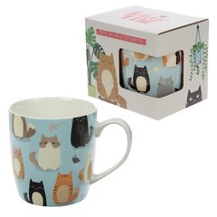 Porcelāna krūze - FELINE FINE CAT cena un informācija | Glāzes, krūzes, karafes | 220.lv