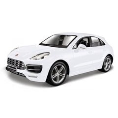 Автомобиль Bburago Porsche Macan 1:24, белый цена и информация | Конструктор автомобилей игрушки для мальчиков | 220.lv