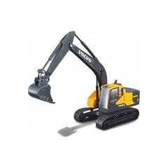 Детский экскаватор Bburago Volvo EC220E, 10 см, желтый цена и информация | Конструктор автомобилей игрушки для мальчиков | 220.lv