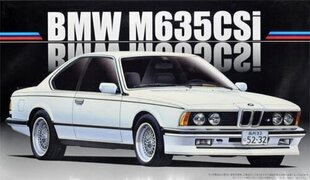 Fujimi - BMW M635Csi, 1/24, 12650 cena un informācija | Konstruktori | 220.lv